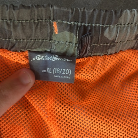 Eddie Bauer boys XL, swim trunks, good condition, no holes, no stains - Picture 2 of 4